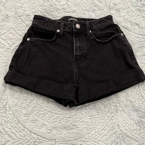 Wild fable black jean shorts size 0